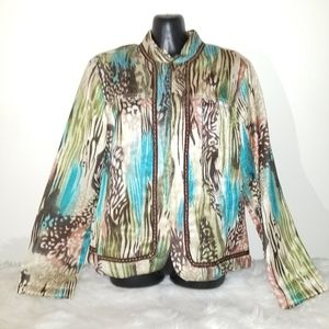 LIFE STYLE Woman's Large JACKET